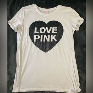 Love pink tshirt